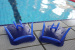 Swimaholic Training Paddles Blue