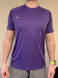 Chlapčenské tričko Tyr Tech T-Shirt Purple Chlapčenské tričko Tyr Tech T-Shirt Purple