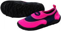 Detské topánky do vody Aqualung Beachwalker Kids Pink/Navy Blue