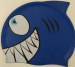 Detská plavecká čiapka BornToSwim Shark Junior Swim Cap