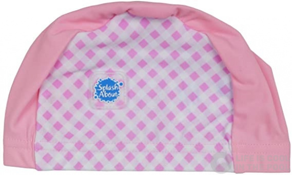 Detská plavecká čiapka Splash About Swim Hat Pink Cube