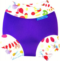 Dojčenské plavky Swimaholic Swim Nappy Coloured Dots