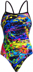 Dámske plavky Funkita Paint Smash Single Strap One Piece Dámske plavky Funkita Paint Smash Single Strap One Piece