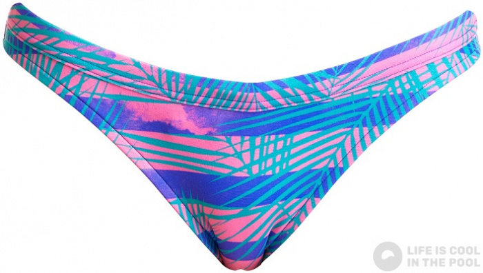 Spodný diel plaviek Funkita Pastel Palm Hipster Brief