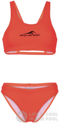 Dievčenské plavky Aquafeel Racerback Girls Orange