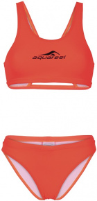 Dievčenské plavky Aquafeel Racerback Girls Orange