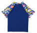 Plážové UV tričko Splash About Short Sleeve Rash Top Garden Delight