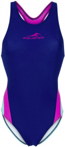 Aquafeel Racerback Girls Blue/Pink/Teal