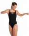 Dámske tréningové plavky Arena Solid Swim Pro black