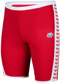 Arena Icons Swim Jammer Solid Red/White