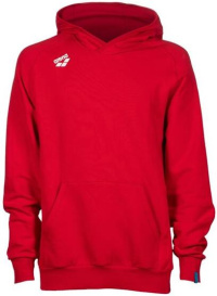 Arena Team Unisex Hooded Sweat Panel Red