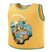 Speedo Character Printed Float Vest Aanadi Orange/Aquarium/Black