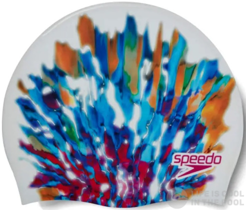 Plavecká čiapka Speedo Digital Printed Cap