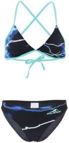 Aquafeel Flash Sun Bikini Black/Blue