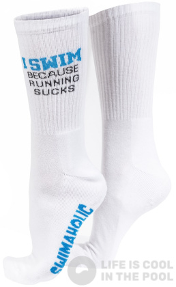 Swimaholic Socks I Swim