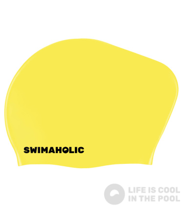 Detská plavecká čiapka na dlhé vlasy Swimaholic Long Hair Cap Junior