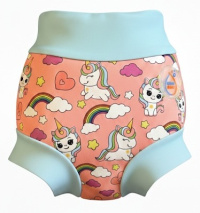 Dojčenské plavky AquaKiddo Swim Nappy Unicorn
