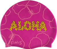 Finis Silicone Cap Pink Aloha