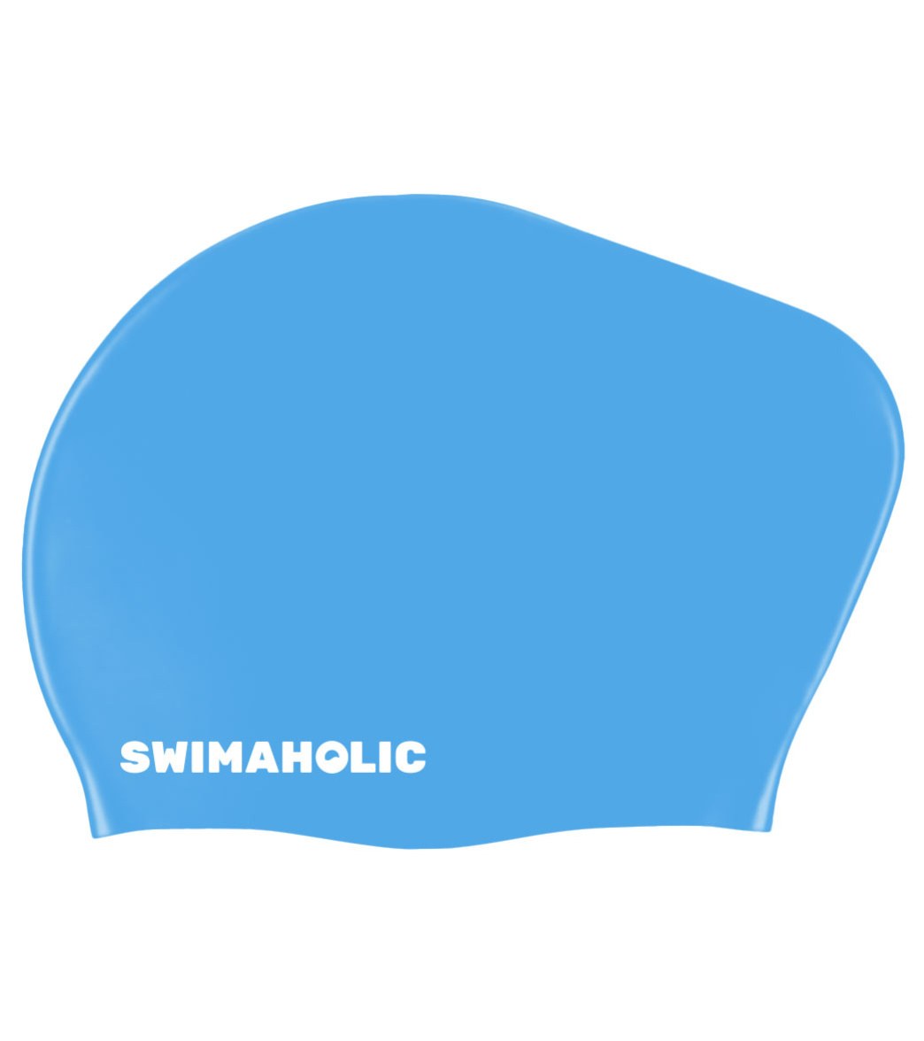 Detská plavecká čiapka na dlhé vlasy Swimaholic Long Hair Cap Junior