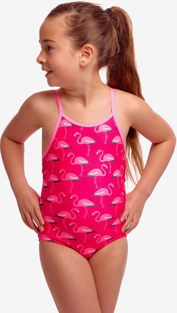 Funkita Girl's Printed One Piece Flaming Go Gos