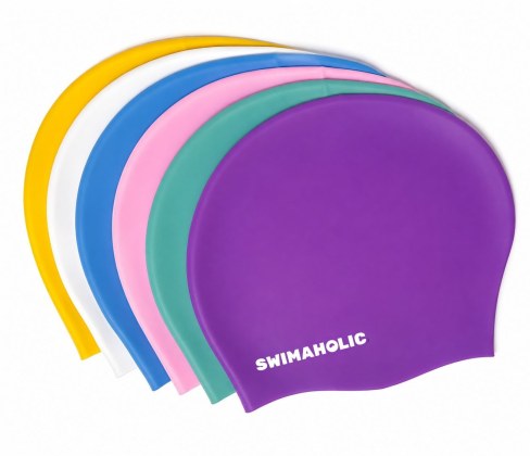 Detská plavecká čiapka na dlhé vlasy Swimaholic Long Hair Cap Junior