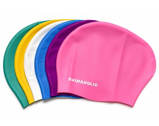 Detská plavecká čiapka na dlhé vlasy Swimaholic Long Hair Cap Junior