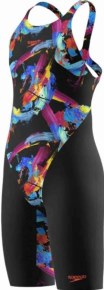 Speedo Fastskin Endurance+ Max Kneeskin Junior– Black/Multi