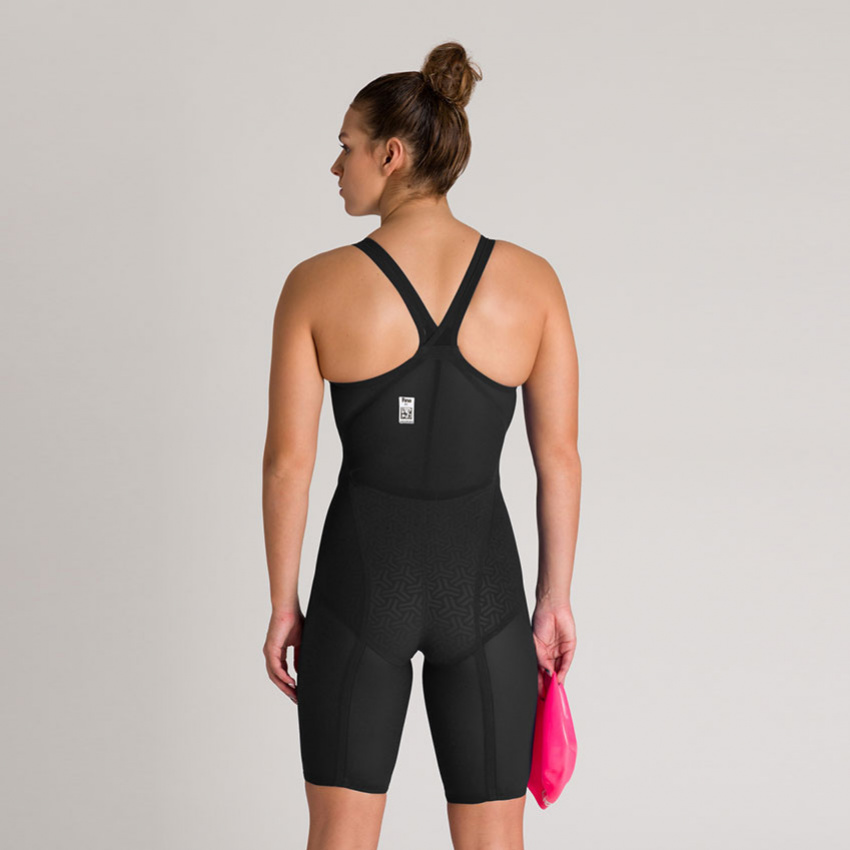Arena powerskin carbon glide closed back black/gold 28
