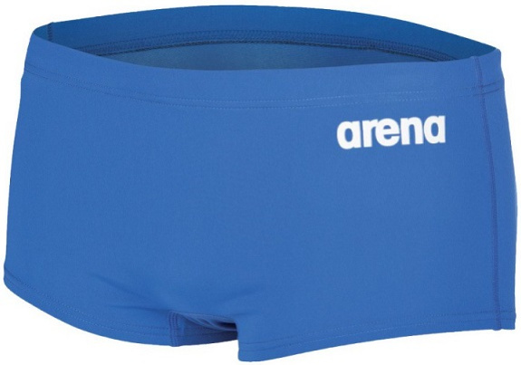Arena team swim low waist short solid royal/white m - uk34