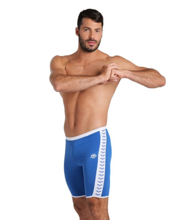 Arena icons swim jammer solid royal/white l - uk36