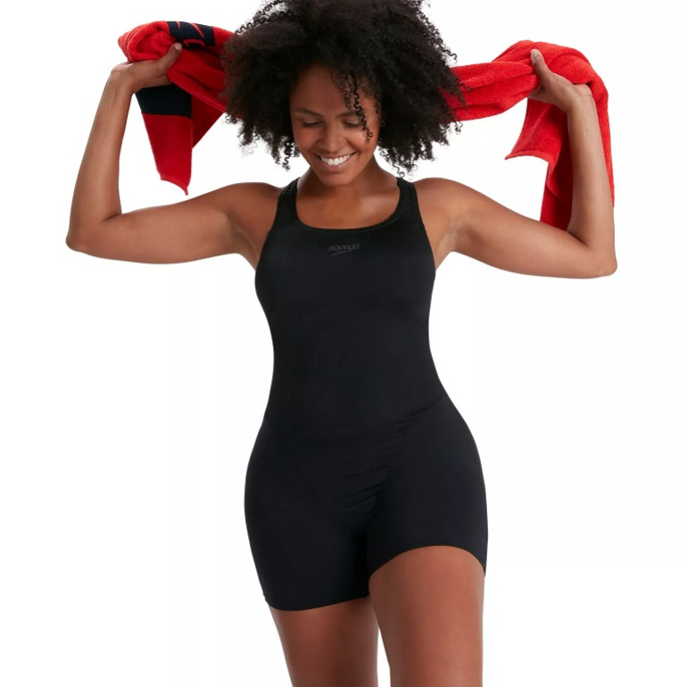 Speedo eco endurance+ legsuit black s - uk32