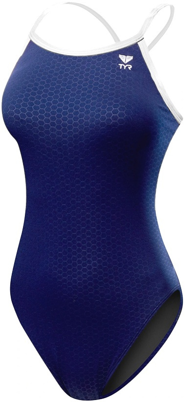 Tyr hexa diamondfit navy/white xs - uk30