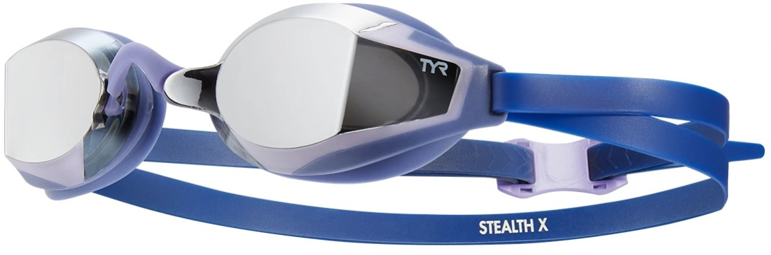 Plavecké brýle tyr stealth-x mirrored fialová