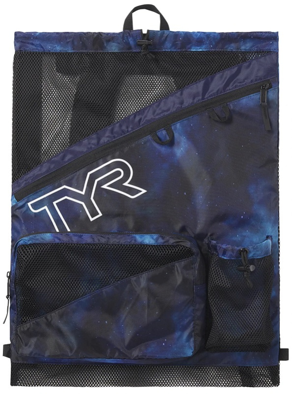 Tyr team elite mesh backpack čierno/modrá
