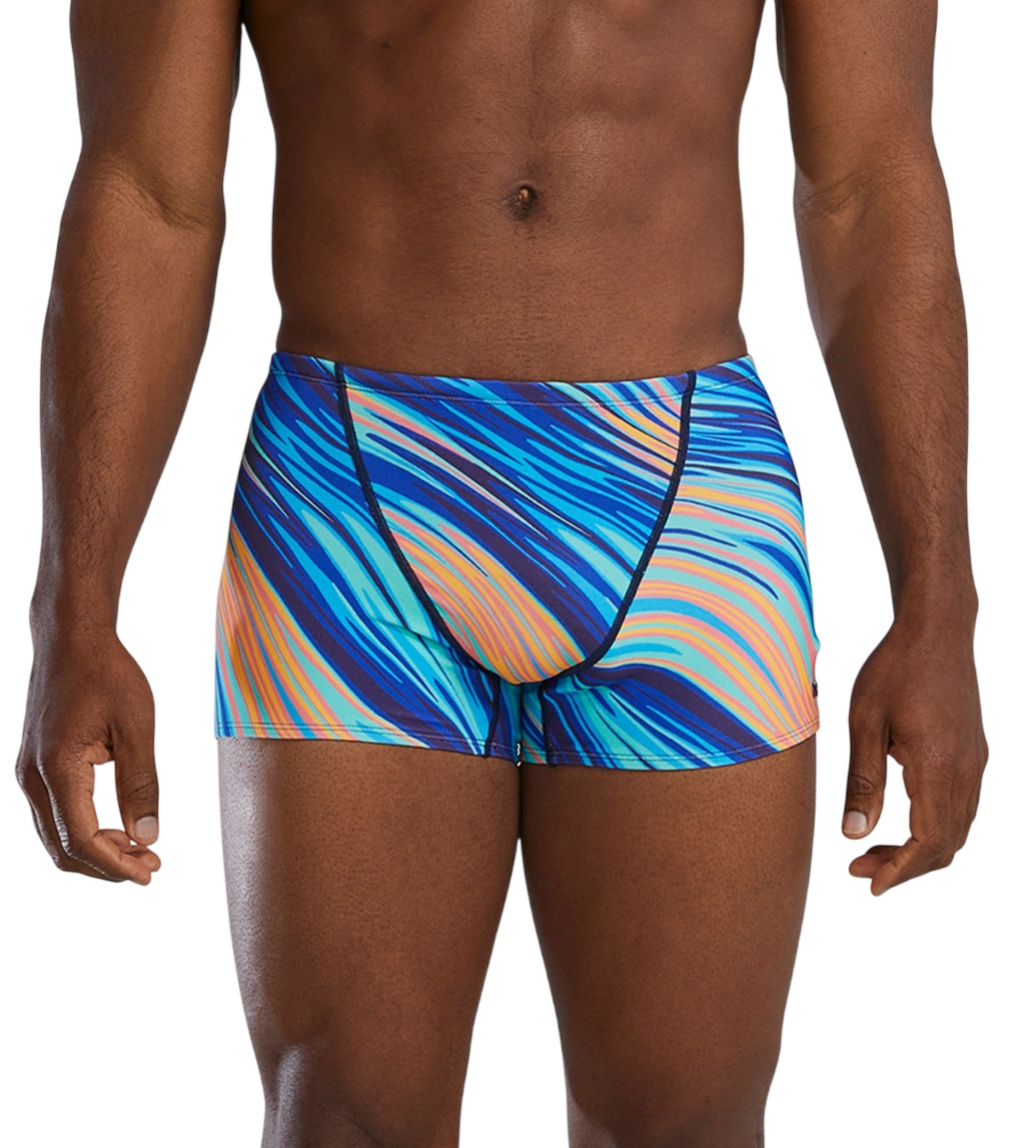 Tyr durafast elite leg boxer riptide blue/orange m - uk34