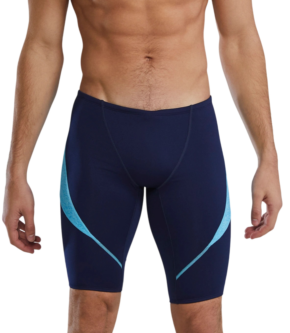 Tyr durafast elite jammer lapped navy/blue l - uk36