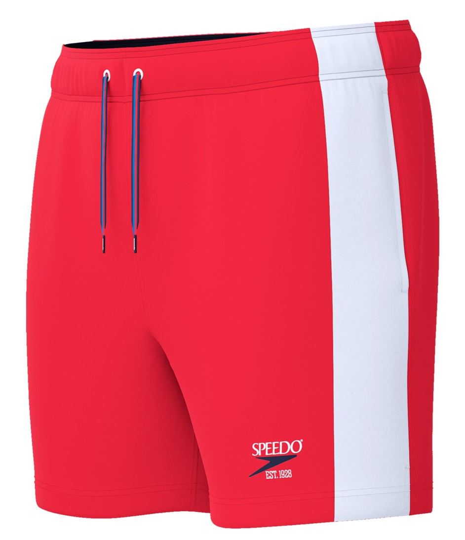 Speedo volley watershort red/white xxl - uk40