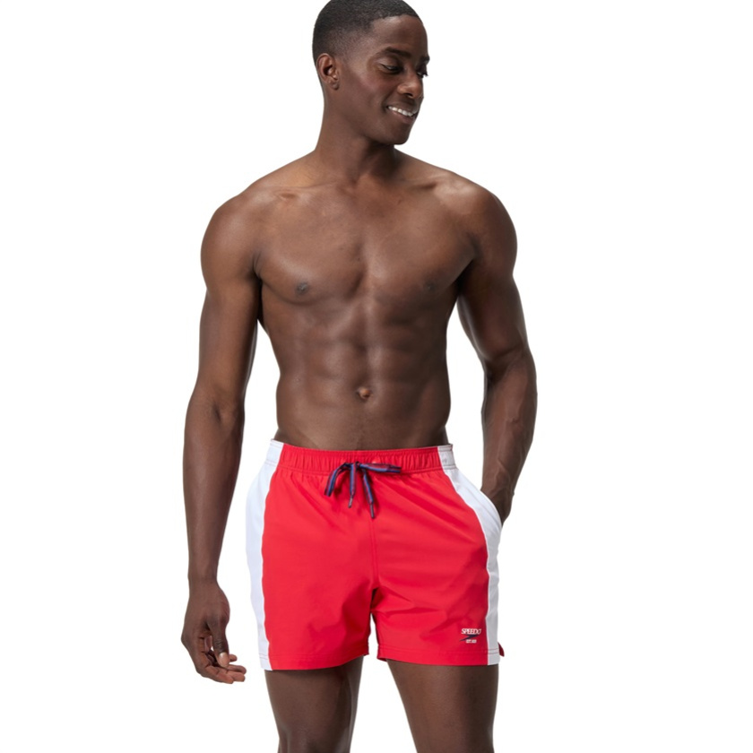 Speedo volley watershort red/white xxl - uk40
