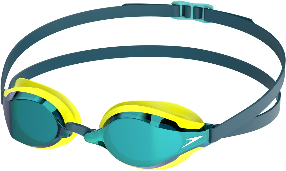 Plavecké okuliare speedo speedsocket 2 mirror žltá