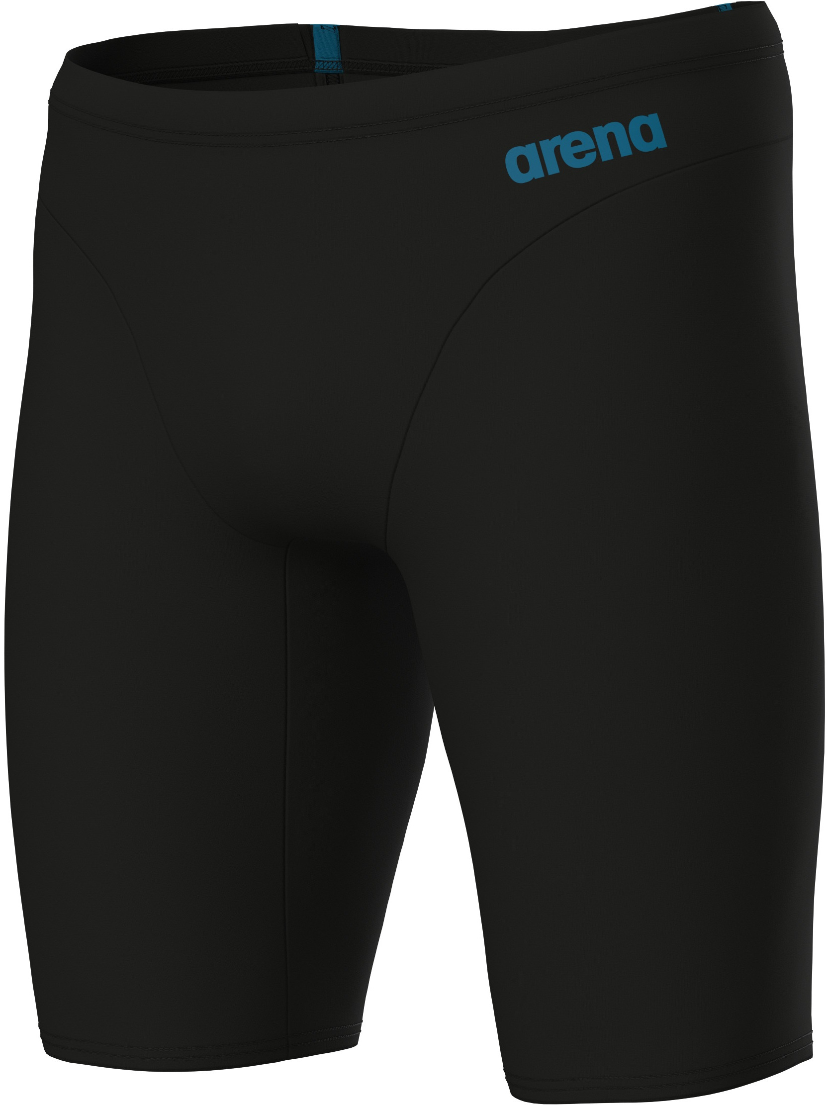 Arena hyperflow men's solid swim jammer black / blue cosmo xxs - uk28