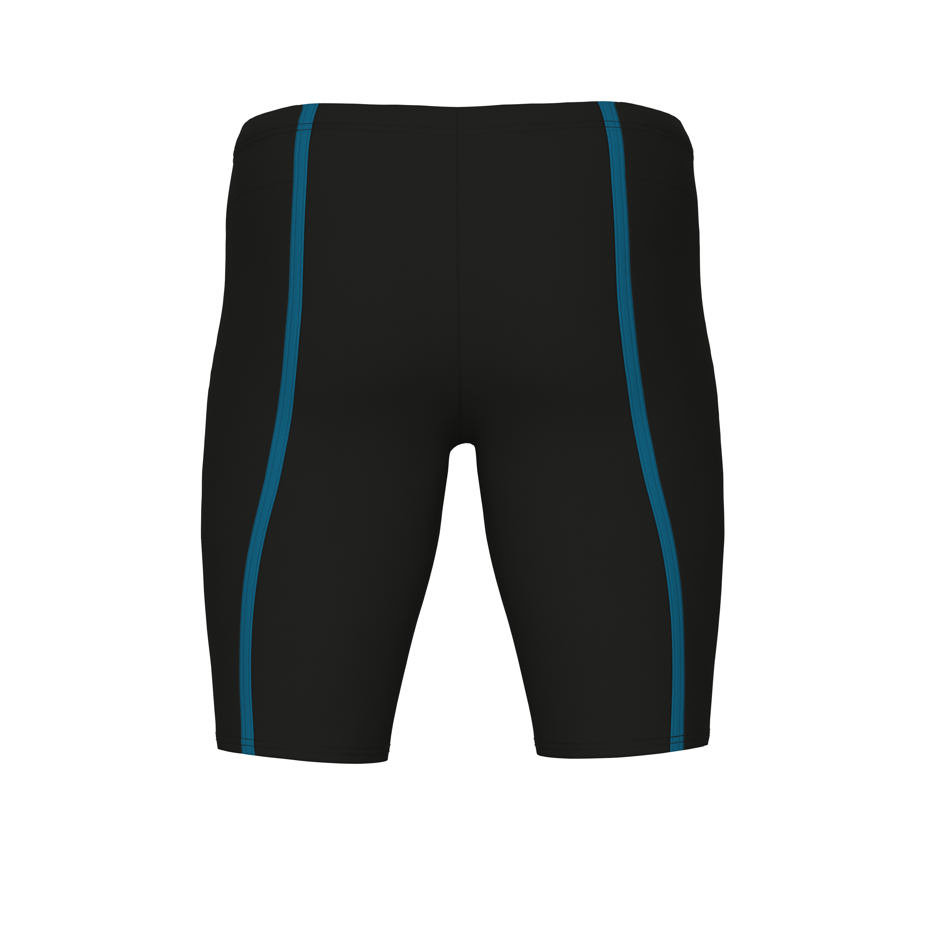 Arena hyperflow men's solid swim jammer black / blue cosmo xxs - uk28