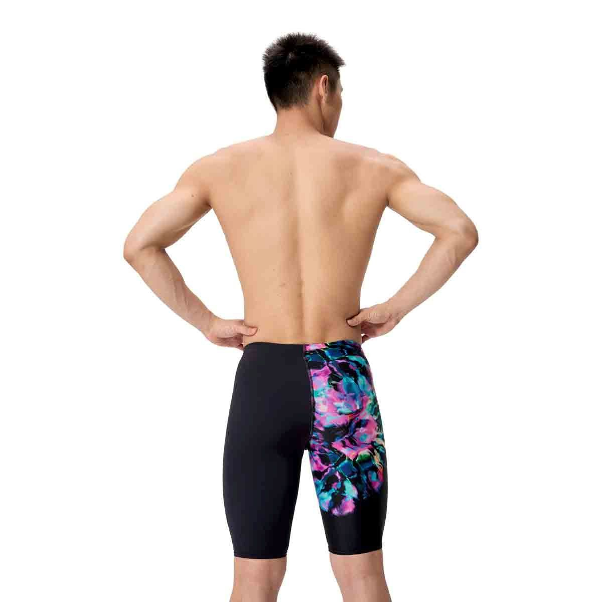 Speedo placement printed jammer gitchy garden / black m - uk34