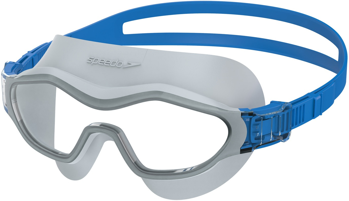 Speedo hydrosity swim mask bielo/modrá