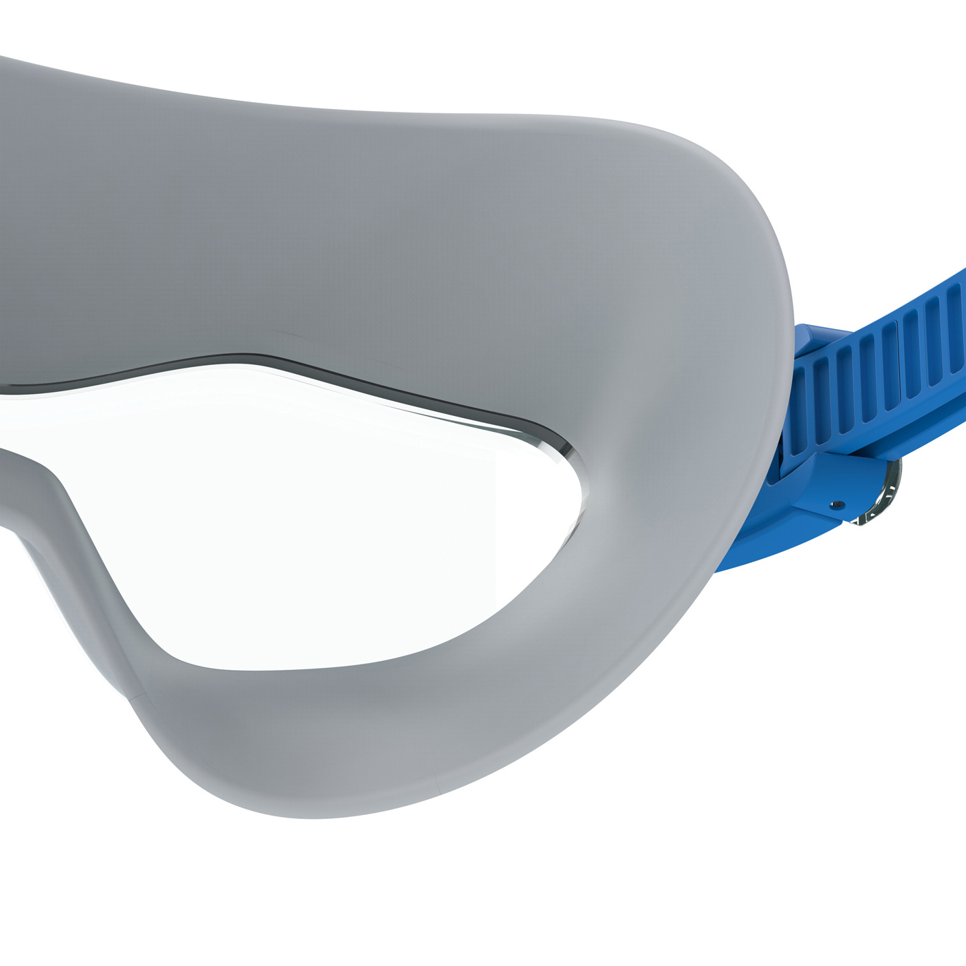 Speedo hydrosity swim mask bielo/modrá
