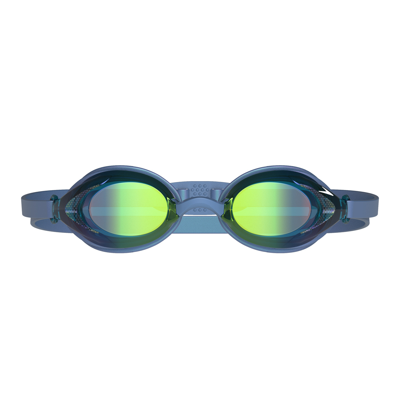 Speedo vanquisher 3.0 mirror junior zeleno/modrá