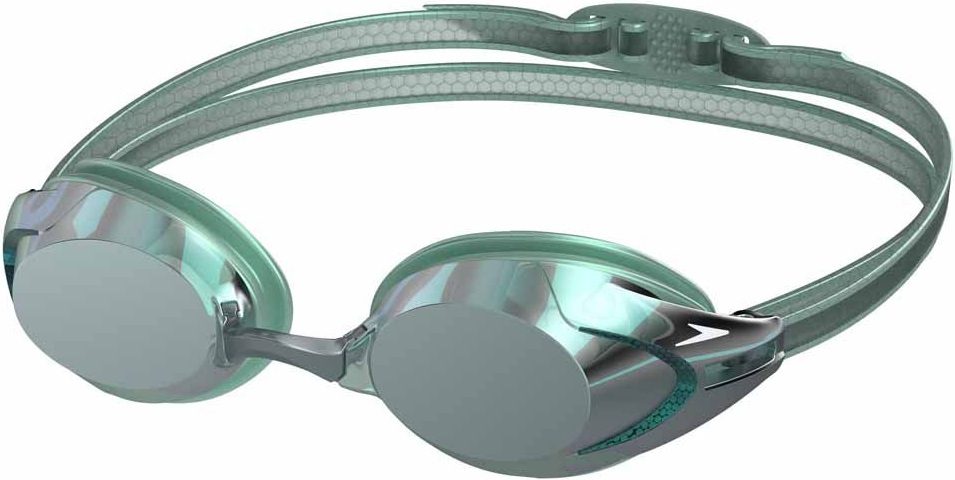 Speedo vanquisher 3.0 mirror zeleno/strieborná