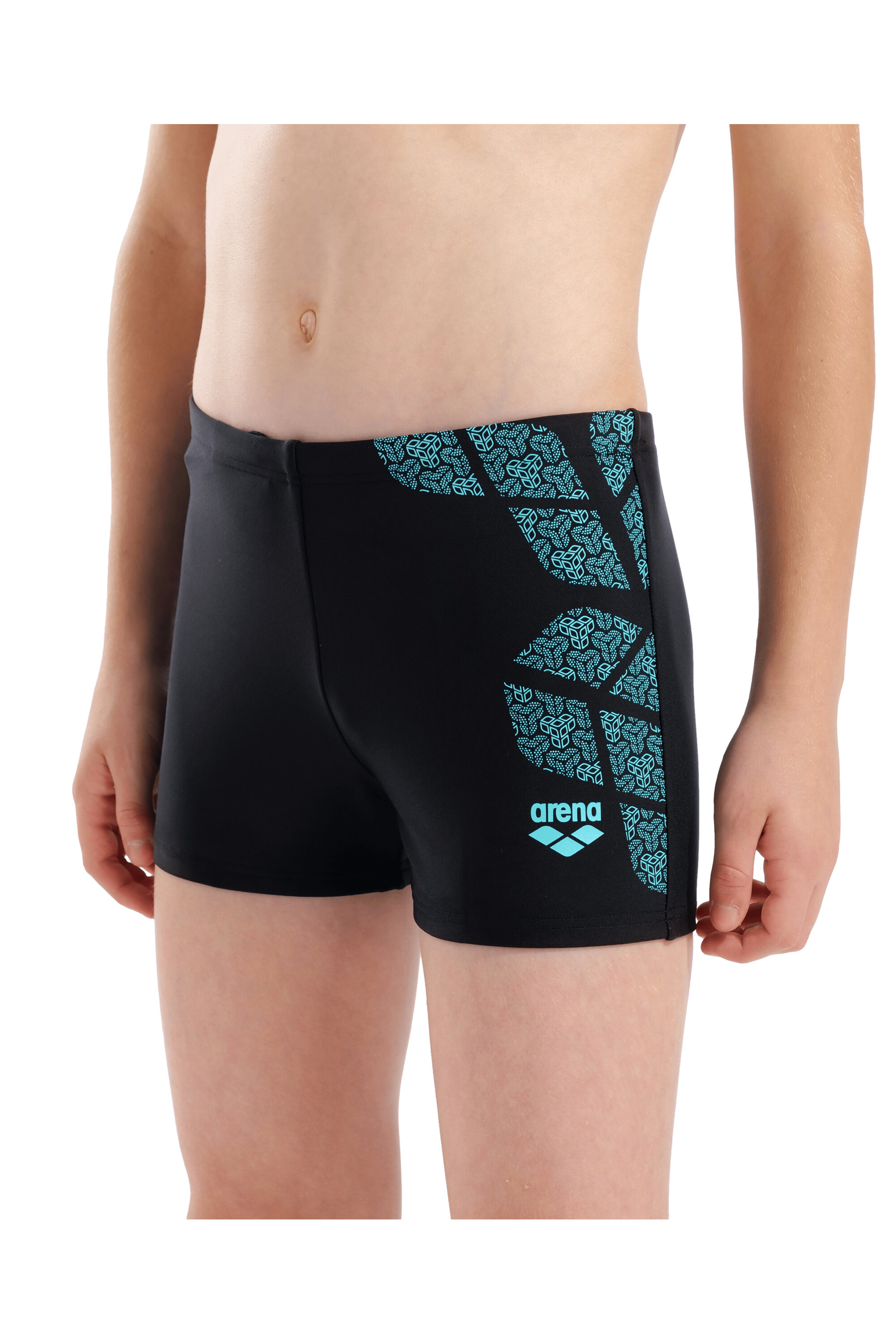 Arena kikko swim short black / water 152cm