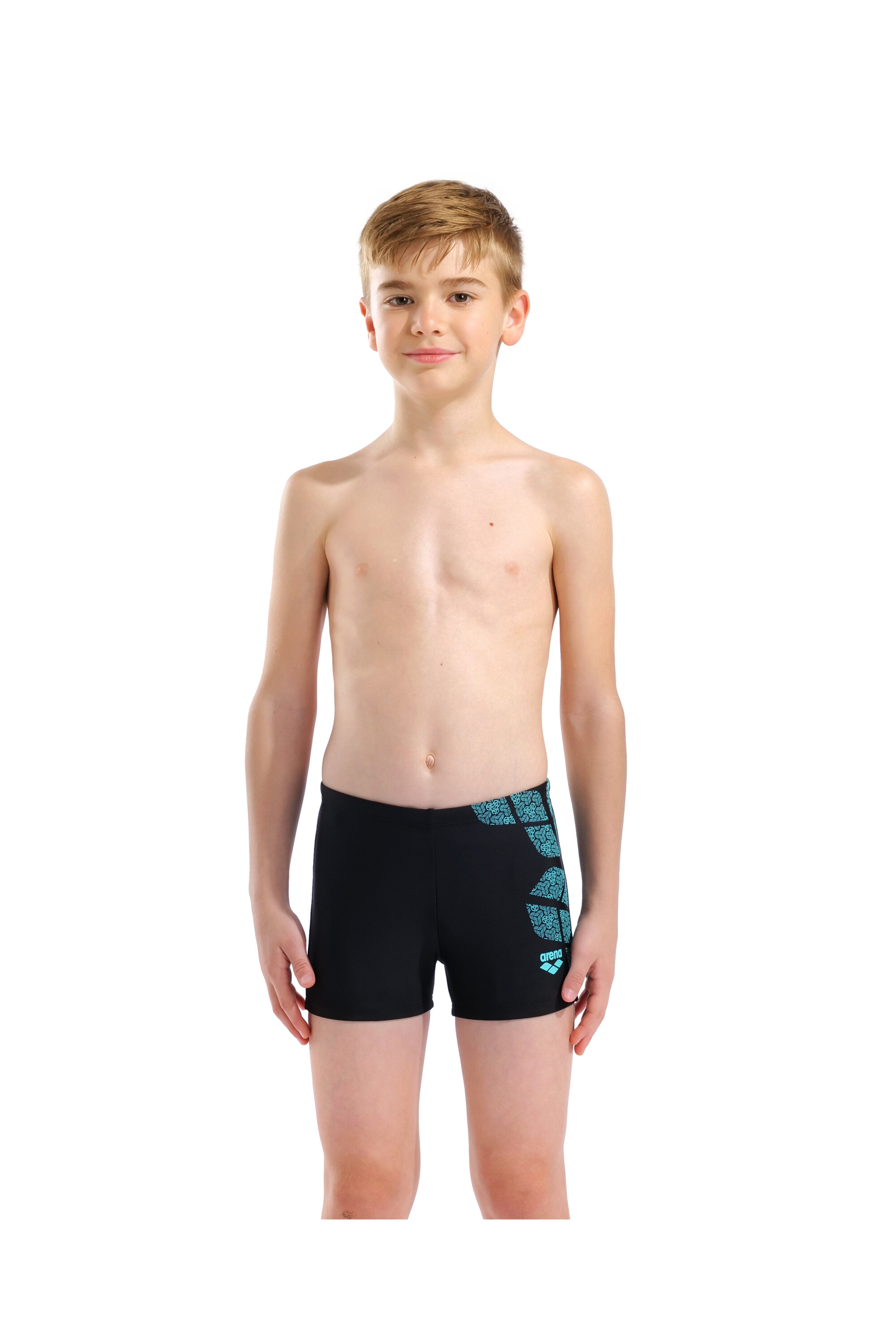 Arena kikko swim short black / water 152cm