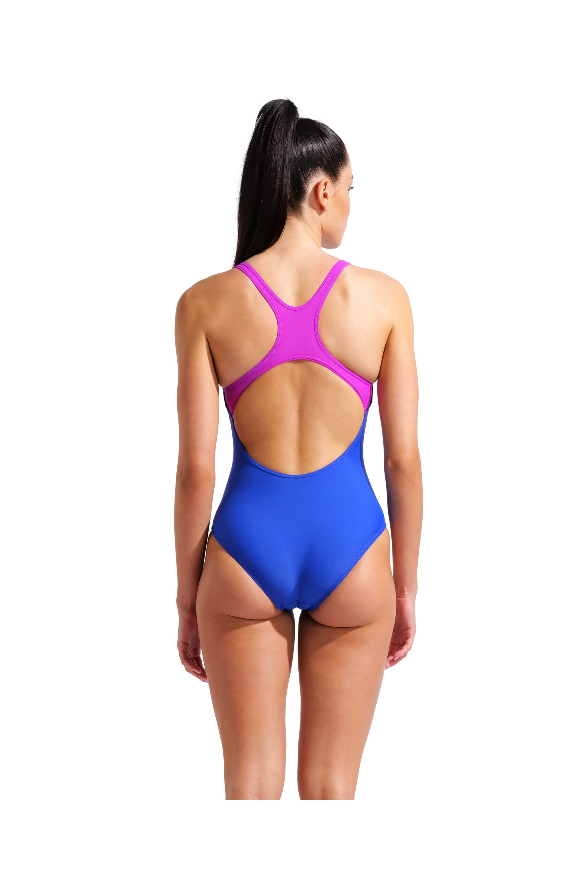 Arena lily pro back blue / magenta s - uk32