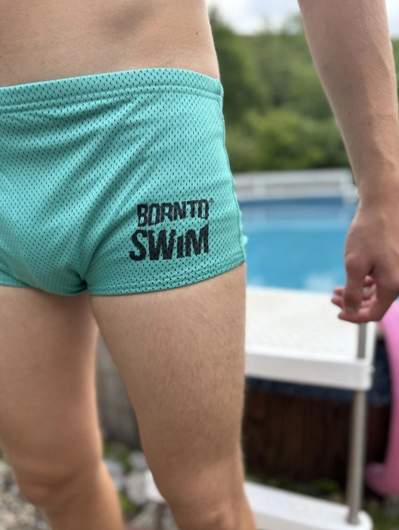 Borntoswim drag suit tuquise s - uk32